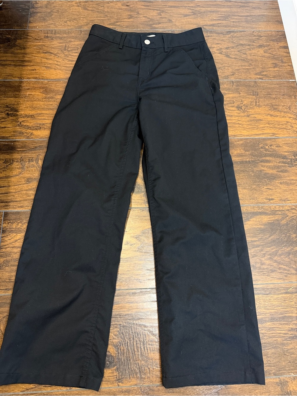 Carhartt WIP womens 25 x 26.5 Black  Simple Pant RW Chinos